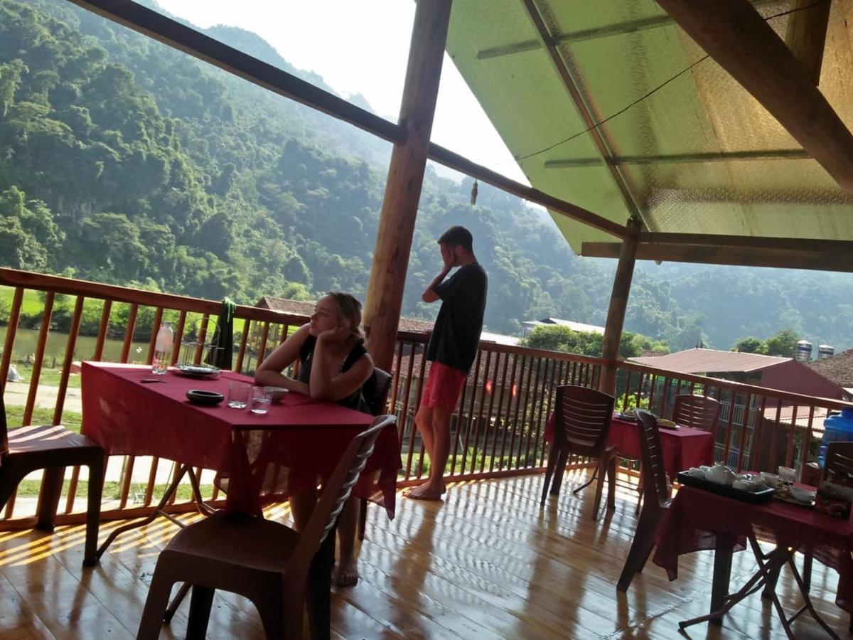 Tran Xuan Homestay Ba Be Village Eksteriør billede