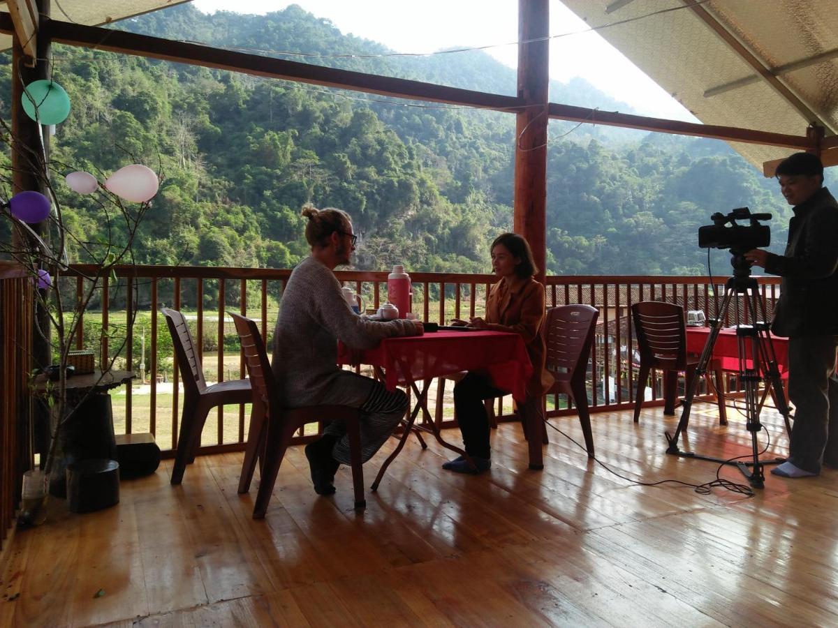 Tran Xuan Homestay Ba Be Village Eksteriør billede
