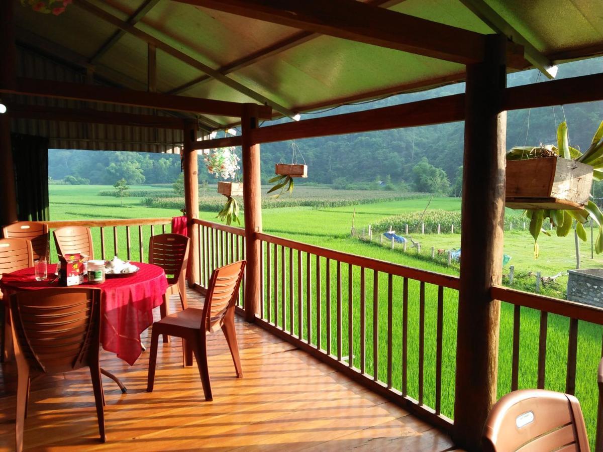 Tran Xuan Homestay Ba Be Village Eksteriør billede
